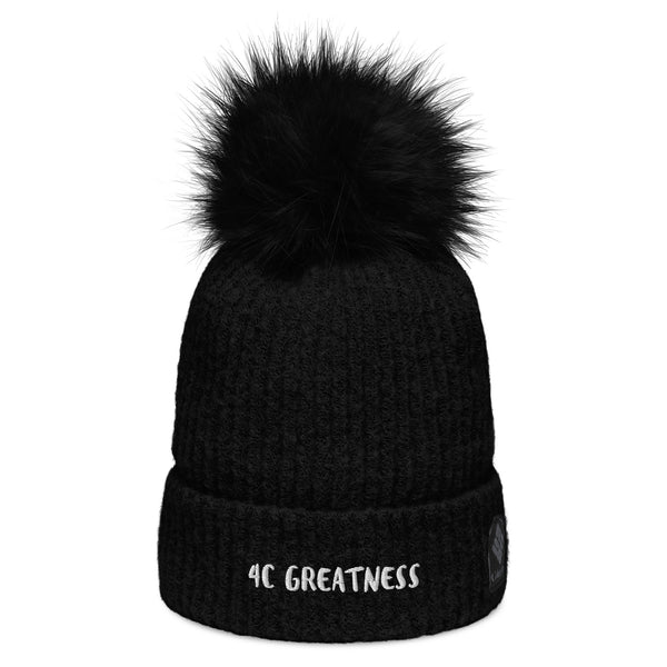 4C Greatness Pom-Pom beanie