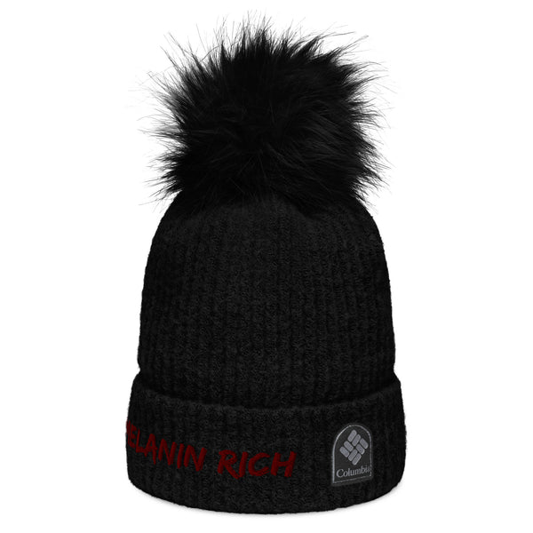 Melanin Rich - pom-pom beanie