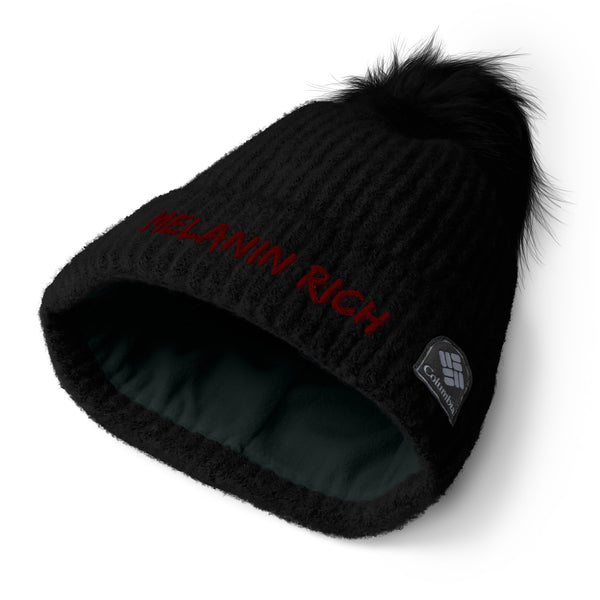 Melanin Rich - pom-pom beanie