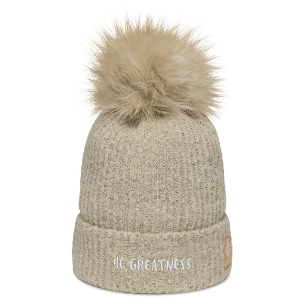 4C Greatness Pom-Pom beanie