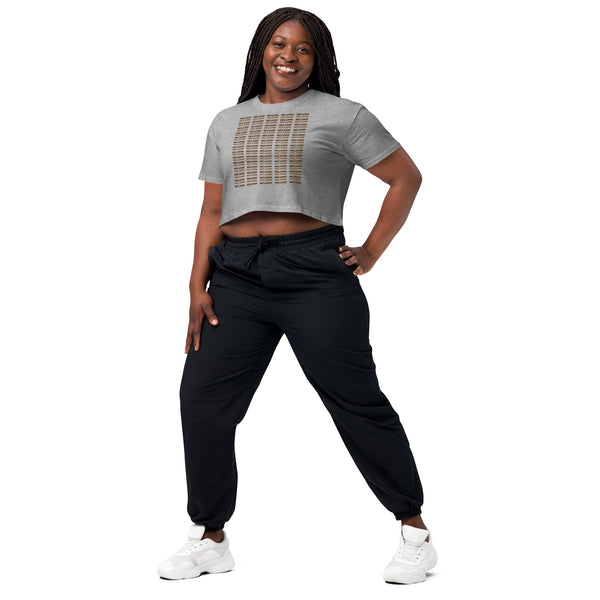 Melanin Word - Women’s crop top